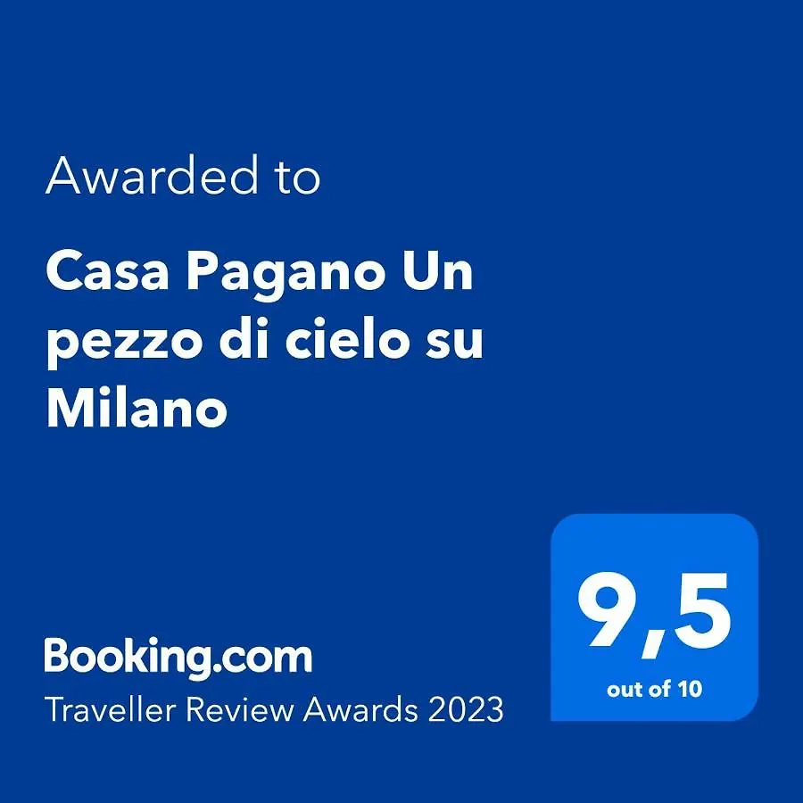 Apartamento Casa Pagano Un Pezzo Di Cielo Su Milano 0*,  Italia
